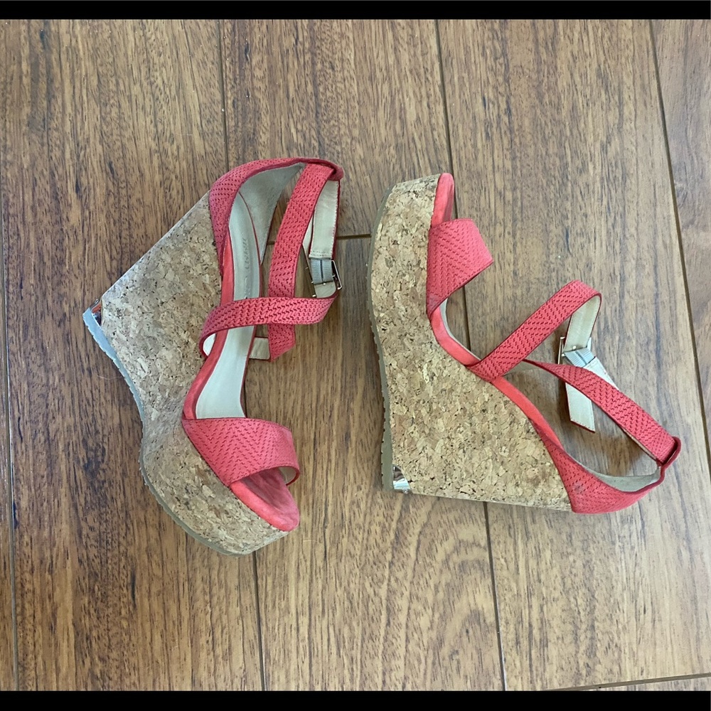 💕 jimmy choo cork wedge sandals - Picture 4 of 10
